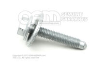 Skrutka s šesťhrannou hlavou s krytom (kombi) M8X45 (1)