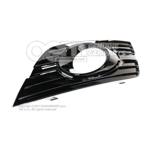 Kryt pod nárazník čierny Volkswagen Passat CC / CC 3C