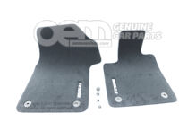 7T1061275  WGK 1 set footmats (textile) 1 set = Lock button securing element Black LHD front