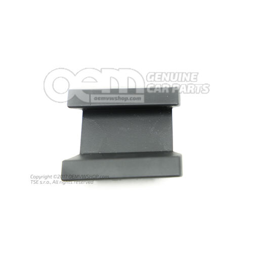 Lišta nárazníka saténová čierna Škoda Yeti 5L