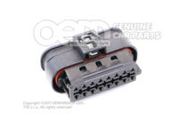 Kryt s plochým kontaktom s blokovacím mechanizmom kontaktov 80A973716