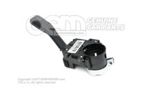 Spínač smerových svetiel, diaľkových a stretávacích svetiel, blikačov svetlometov a obrysového svetla saténovo čiernej farby (1)