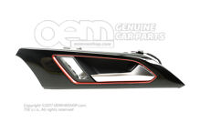 Lišta pre obloženie dverí Titánová čierna/king červená 2G2867062ABWLA