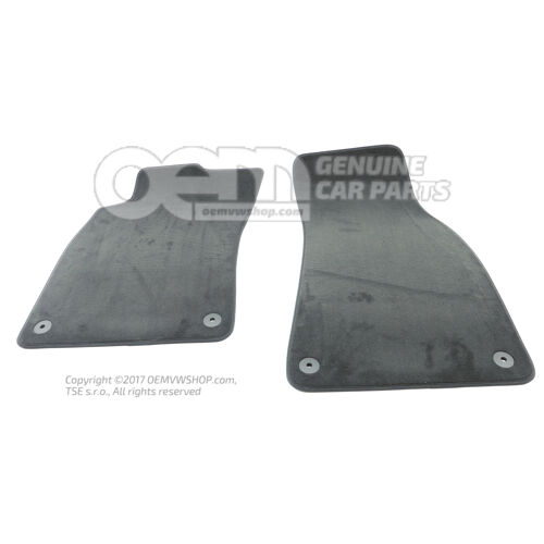 1 sada podložiek pre nohy duša (čierna)