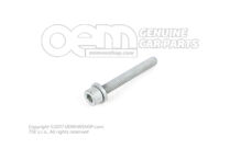 Skrutka s vnútornou hlavou s vnútorným šesťhranom (kombinácia) M6X45