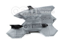 Ozdobný kryt pre hmlové svetlo saténový čierny (1)