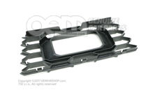 Rám pre ventilačnú mriežku saténový čierny (1)