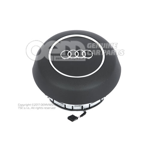 Airbagová jednotka pre dušu na volante (čierna)