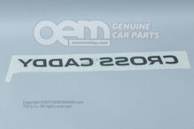 Filmový nápis diamant strieborná (tmavá) Volkswagen Caddy 2K (2)