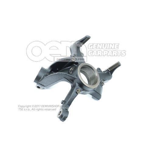 Teleso ložiska kolesa s držiak brzdy