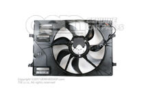 Ventilátor chladiča s krúžkom ventilátora (1)