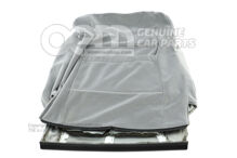 Poťah oper. (látka) s vyhriev. prvkom a vreckom na operadle poťah operadla (látka) flanelovo sivá (1)