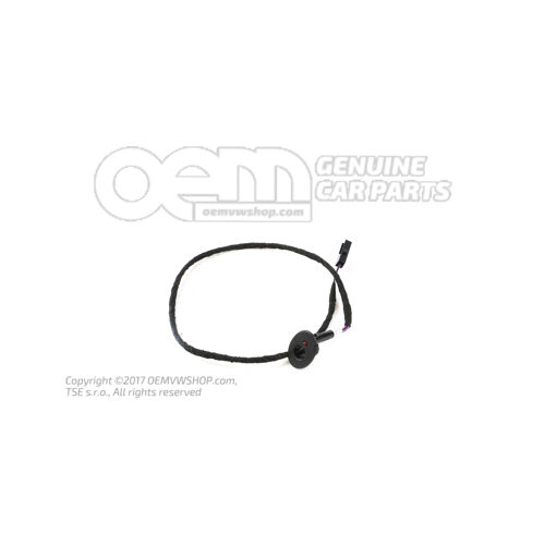 Výstražná lampa saténová čierna