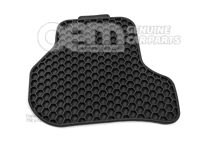 1 súprava rohoží (guma) čierna (6)