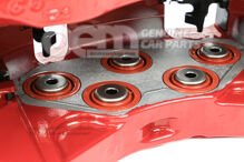 Audi RSQ8 červený strmeň bez brzdových doštičiek pre vozidlá s keramickými brzdovými doštičkami rozmer 440x40mm vľavo (5)