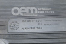 1 sada podložiek pod nohy (gumová) čierna Volkswagen Passat / Variant 3B (2)