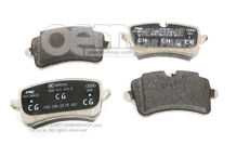 1 sada brzdových doštičiek pre kotúčovú brzdu 4G0698451L 1 sada brzdových doštičiek pre kotúčovú brzdu 4G0698451L