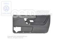 Čalúnenie výplne dverí (látka) čierne