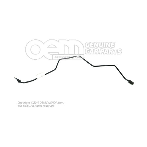 Brzdové potrubie od hlavného brzd. valca k hydraul. zar.