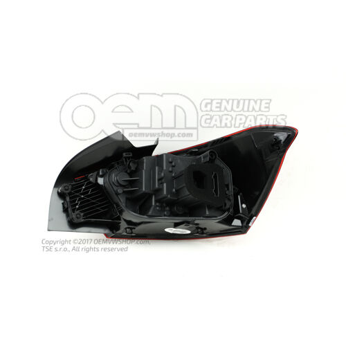 LED koncový svetlomet s koncovým hmlovým svetlom 6F0945207H