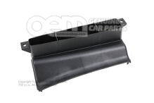 Vodiaci kanál vzduchu saténový čierny