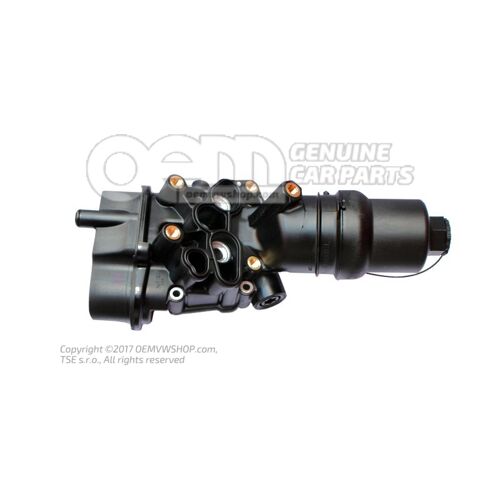 Držiak olejového filtra