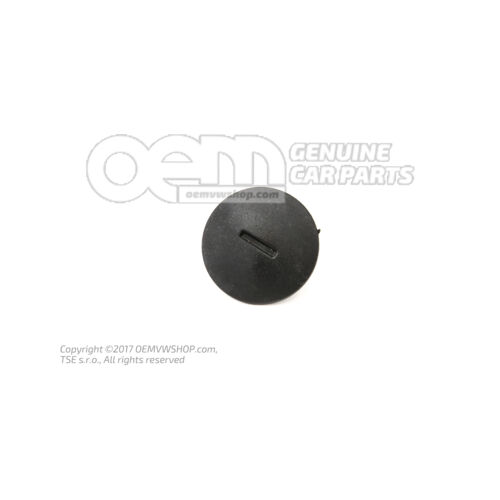 Press stud saten black