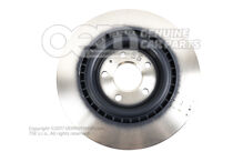 Brzdový kotúč (vetraný) 8W0615601K (1)