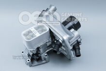 Držiak olejového filtra s chl. pre recirkuláciu výf. plynov (5)