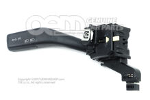 Spínač smerových svetiel, diaľkových a stretávacích svetiel, blikačov svetlometov a obrysového svetla saténovo čiernej farby