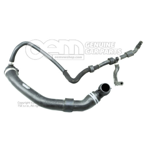 Hadica chladiacej kvapaliny s rýchlospojkou