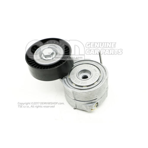 Tlmič napnutia remeňa