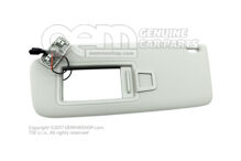 Slnečná clona so zrkadlom a krytom shetland (2)