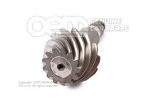 Diferenciál s tanierovým kolesom a hnacím pastorkom (7)