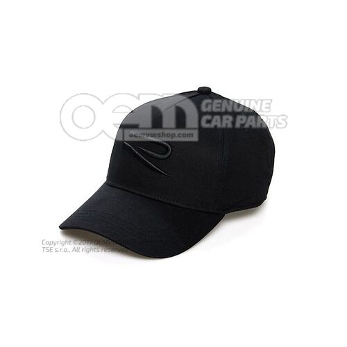 5HG084300 Baseball cap, R Black Edition Welcome Cap, "R" Collection
