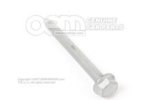 Skrutka so šesťhrannou prírubou M8X85