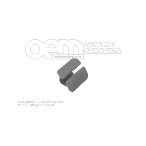 Clip saten black