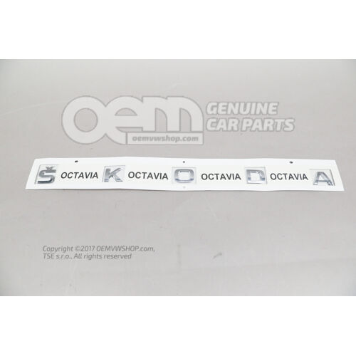 Nápis chróm 5E3853687G2ZZ