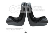 1 set mud flaps (left and right)3P0075101