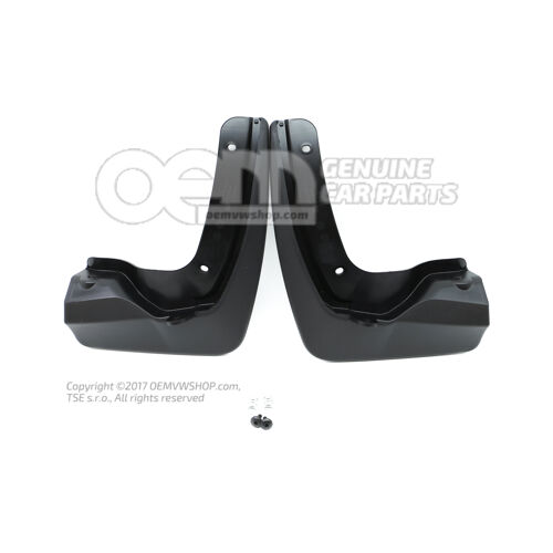 1 set mud flaps (left and right)3P0075101