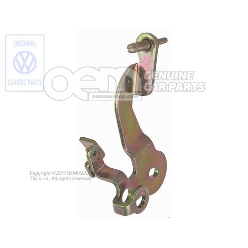 Páčka škrtiacej klapky