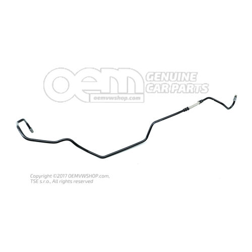 Brzdové potrubie od hlavného brzd. valca k hydraul. zar.