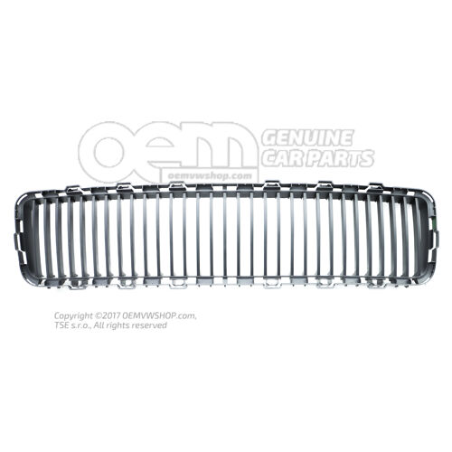 Maska chladiča saténová čierna Škoda Superb 3U