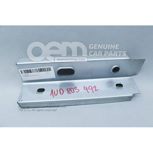 Pripájací plech pre pozdĺžny nosník