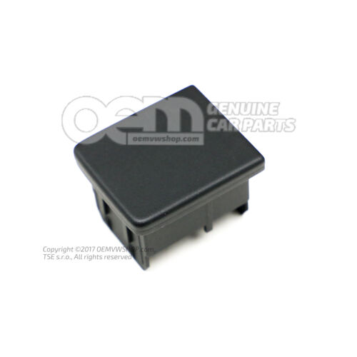 Zaslepovacie veko čierna