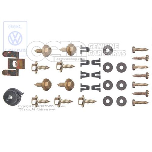 Upevňovacie diely pre blatník