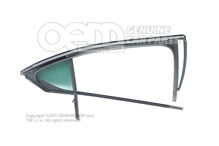 Sklo dverí pevné s tesnením čierna (1)