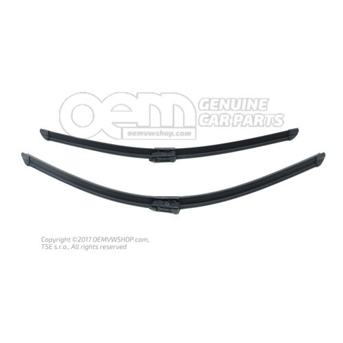 1 súprava Aero líšt stieračov