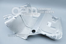 Tepelný ochranný plech pre koncový tlmič hluku