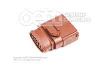 Ploché puzdro kontaktu s blokovacím mechanizmom kontaktu (2)